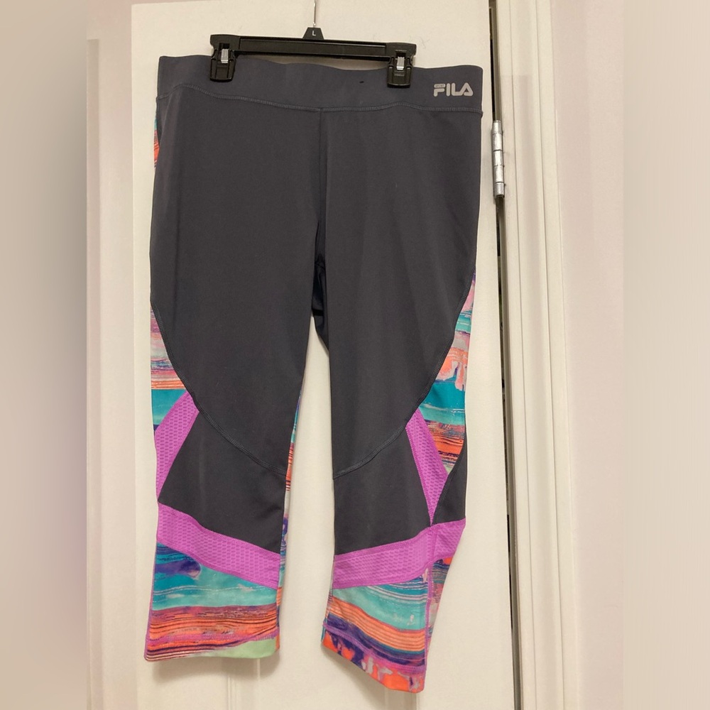 FILA sports, Women’s Cropped Leggings, size Large